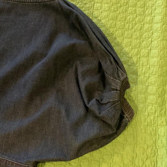 Rachael Comey denim top - Picture 2 of 10